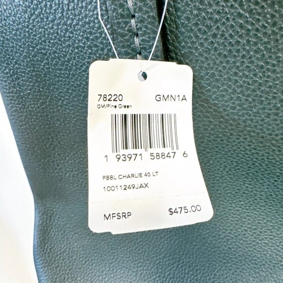 Coach 78220 Charlie 40 Handbag leather In GMN1A - Picture 8 of 8